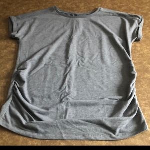 NWOT AGLOW SOFT KNIT MATERNITY TOP L